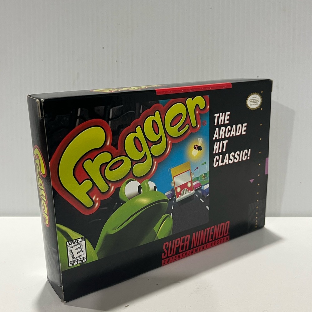 Complete Super Nintendo Frogger Game Pack